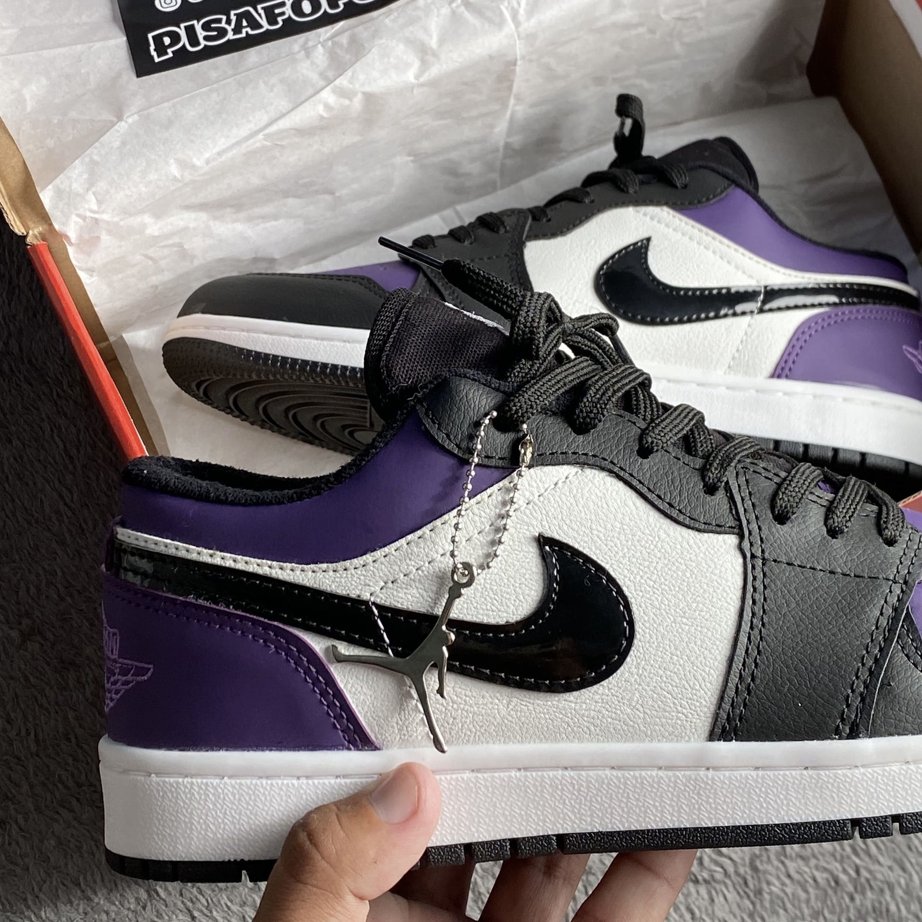 Air Jordan 1 Low Court Purple