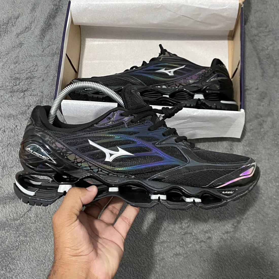 Mizuno PRO 6 Preto Camaleão