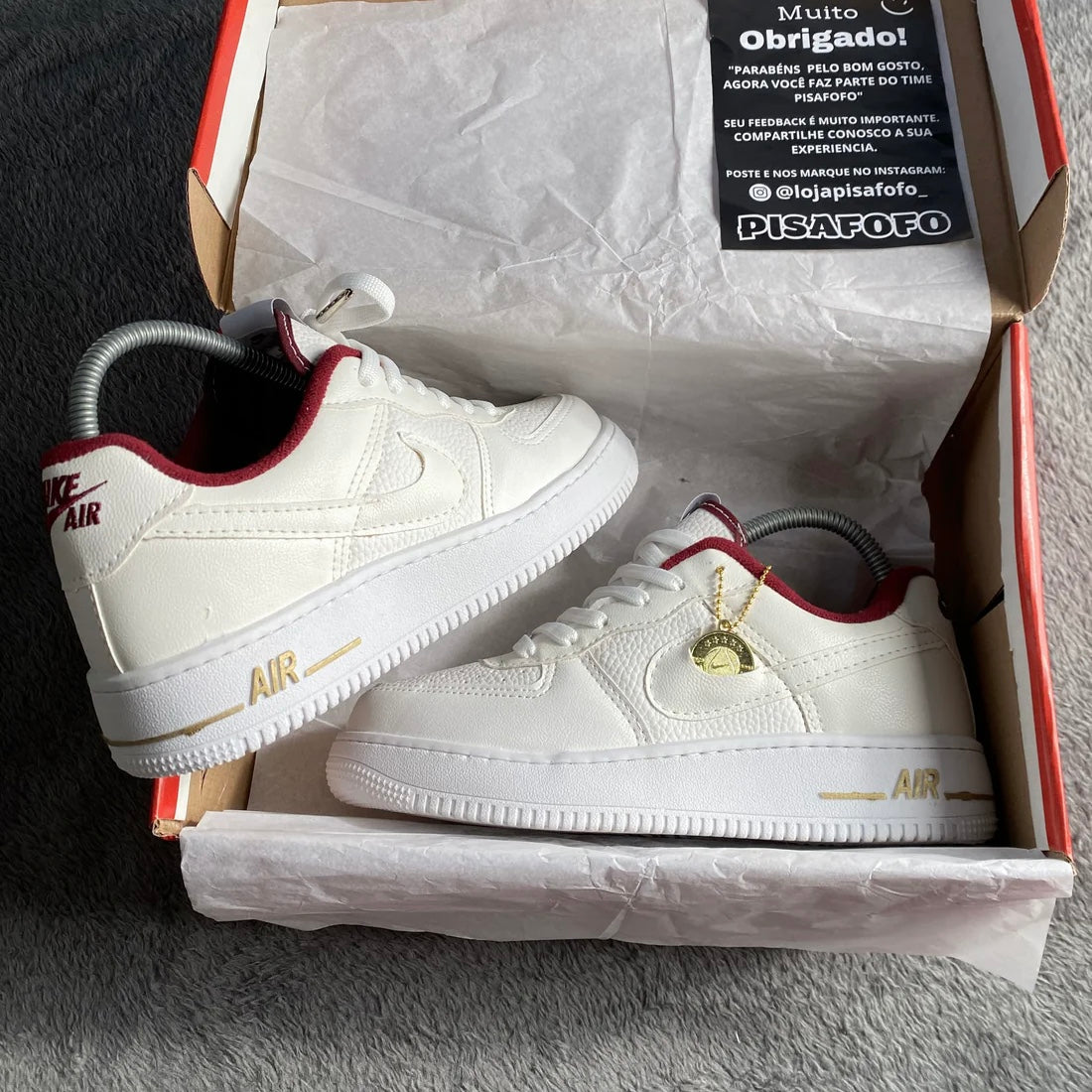 Air Force 1 Just DO IT Team Red