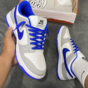 Dunk Low Cinza & Azul