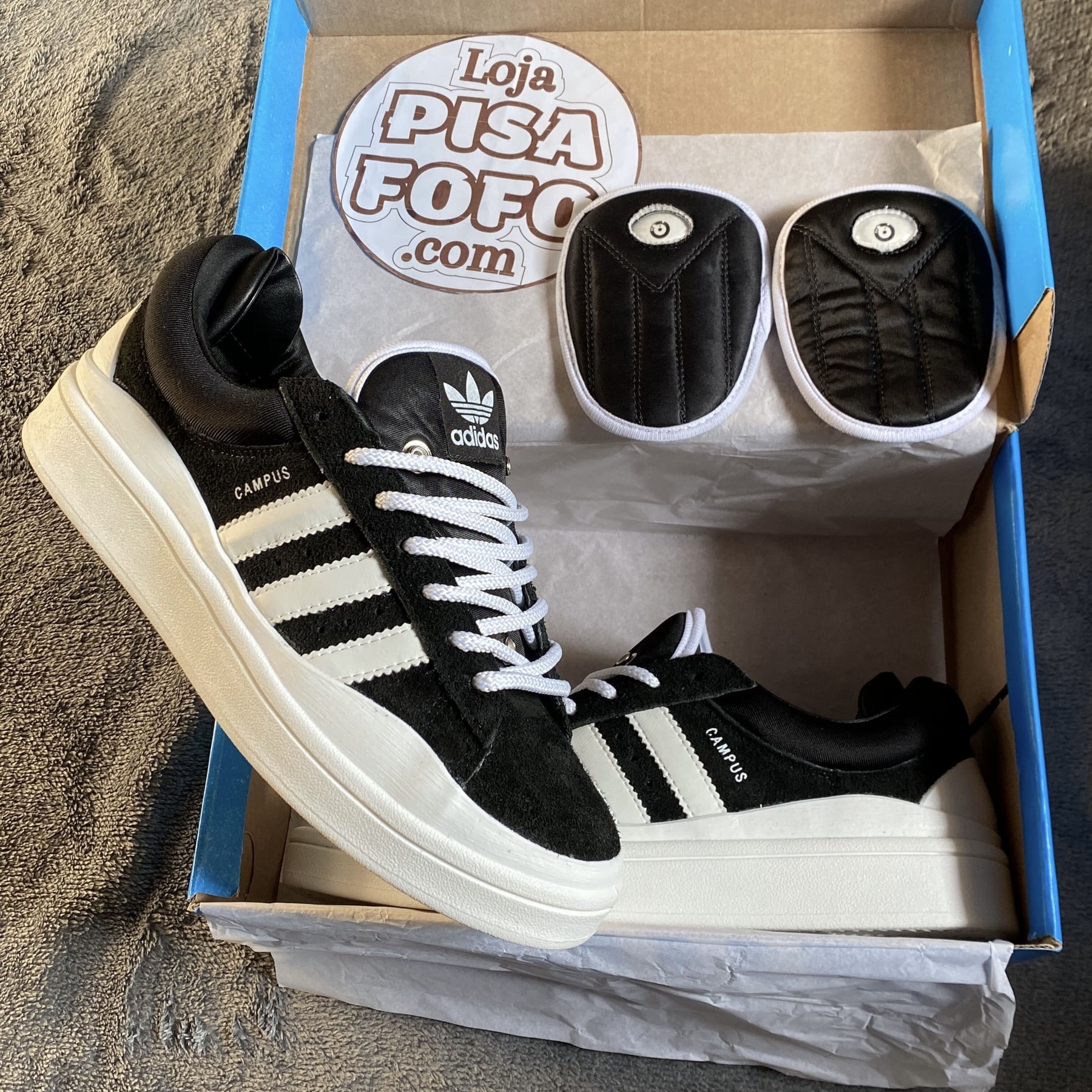 Adidas Campus Bad Banny Preto