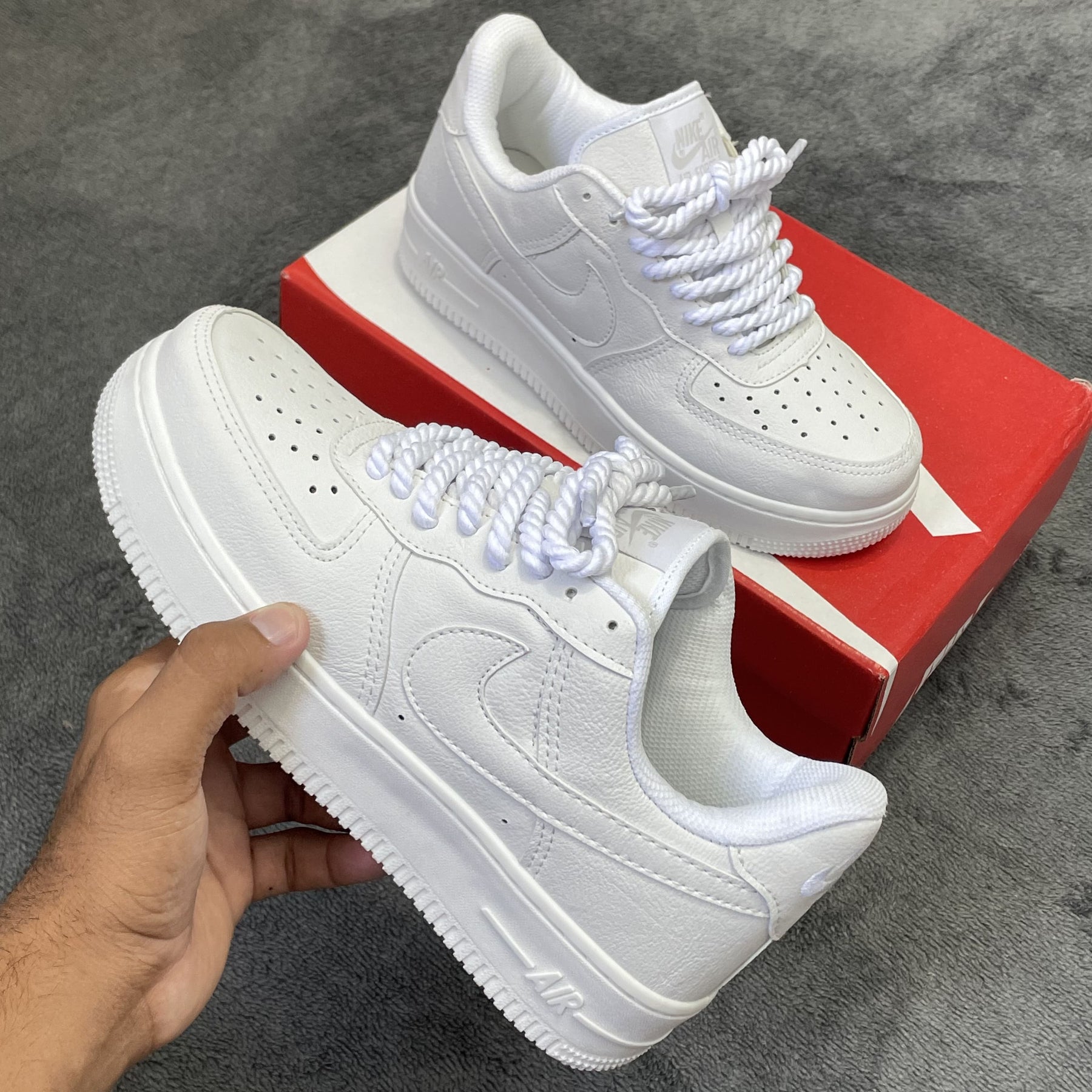 Air Force "Nobuck Branco"