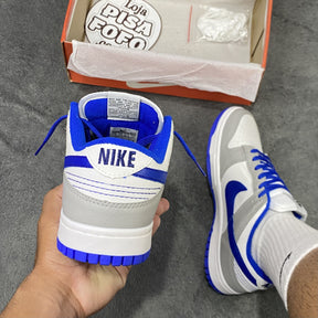 Dunk Low Cinza & Azul